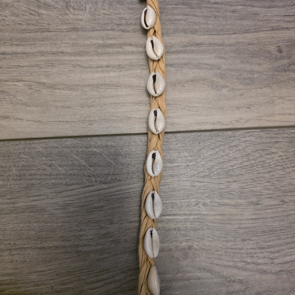 Purse Puka Shell Woven Straw Cross Bag Crossbody - Picture 8 of 9